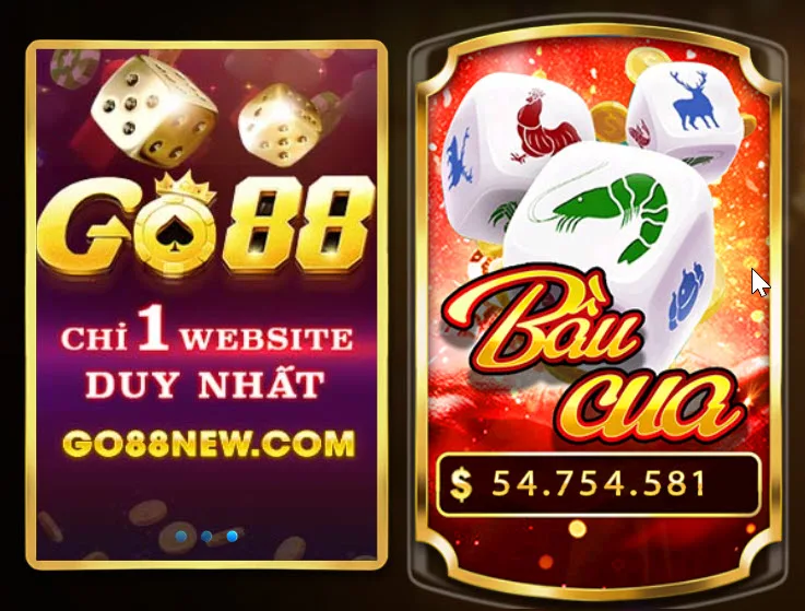 Game Bầu Cua trên Go88