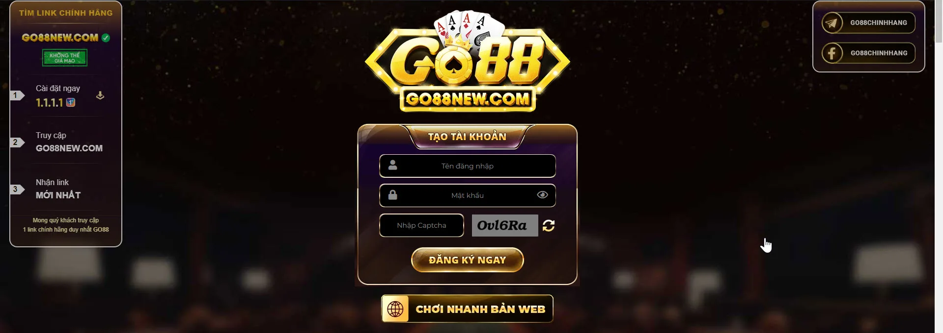 Go88v2 – Thiên đường game cá cược trực tuyến